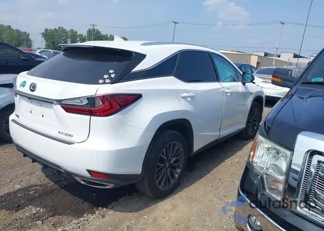2021 Lexus Rx 350 F Sport Appearance from USA, damaged, VIN 2T2SZMDA3MC303807